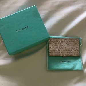 Tiffany & Co business card holder
